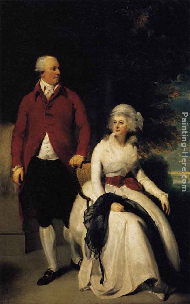 Mr and Mrs John Julius Angerstein painting - Sir Thomas Lawrence Mr and Mrs John Julius Angerstein art painting